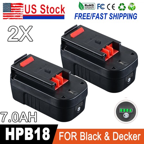18v 7ah ion battery - 2x,