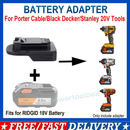 Adapter for ridgid 18v - adapter, battery
