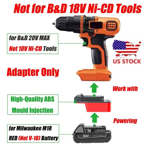 For milwaukee m18 battery - m18,